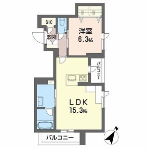 シャーメゾンエレガント A0205号室