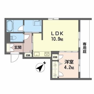 シャーメゾン　アルメリア A0105号室