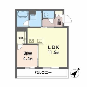 シャーメゾン　アルメリア A0202号室
