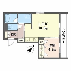 シャーメゾン　アルメリア A0205号室