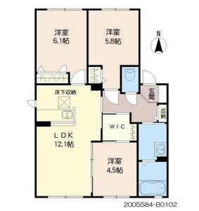 アンビシヨン　Ｂ棟　＊ B0102号室