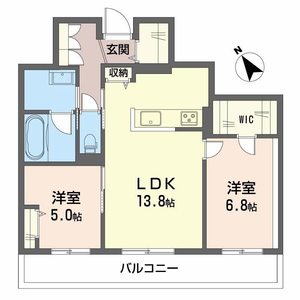 シャーメゾンｉｒｏｈａ A0102号室