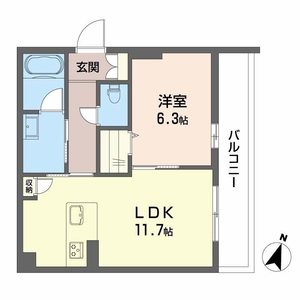 プラザ新鳥栖 A0201号室