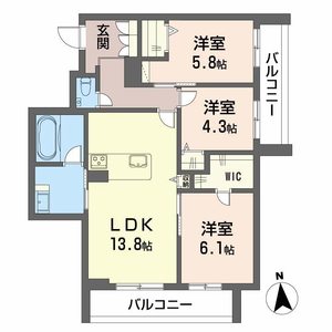 シャーメゾン　上水前寺 A0301号室