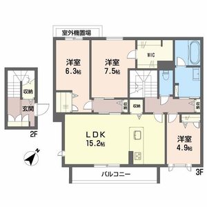 シャーメゾン　Ａｎｇｅ A0202号室
