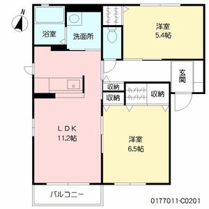 スペリオール　Ｃ棟　＊ C0201号-16