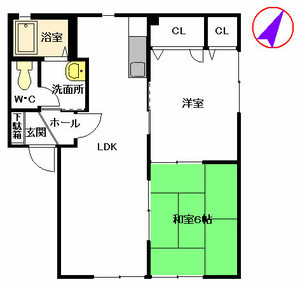 フレグランス　Ａ棟 A0102号室