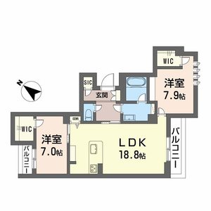 シャーメゾンプレミア鹿児島駅前 A0204号室