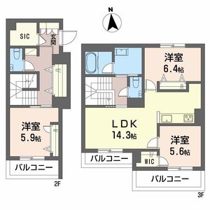 シャーメゾンＬＵＣＩＥ A0203号室
