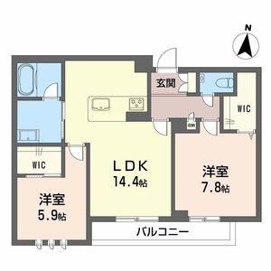 シャーメゾンＨＡＲＵ A0205号室