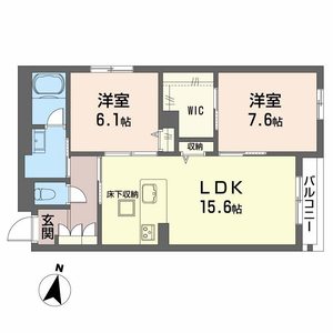 シャーメゾン　セレーヌ　ベフ A0101号室