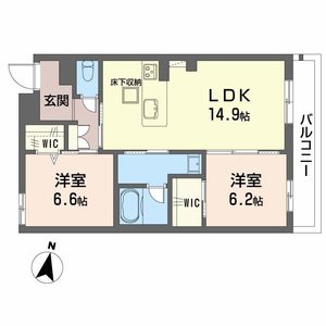 シャーメゾン　セレーヌ　ベフ A0102号室