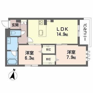 シャーメゾン　セレーヌ　ベフ A0202号室