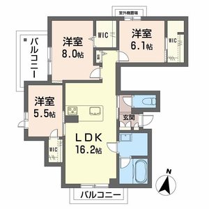 シャーメゾン　セレーヌ　ベフ A0203号室