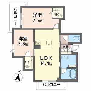 シャーメゾン　セレーヌ　ベフ A0303号室