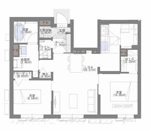 シャーメゾン凪　西新 A0101号室