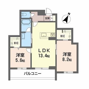 シャーメゾン上大利レジデンス A0201号室