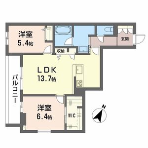 シャーメゾン上大利レジデンス A0202号室