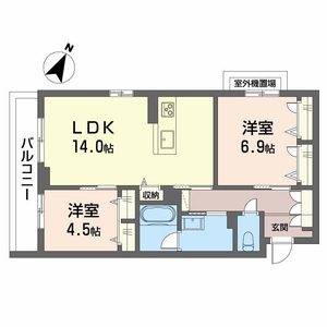 シャーメゾン上大利レジデンス A0203号室