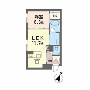 シャーメゾン絆Ⅳ A0101号室