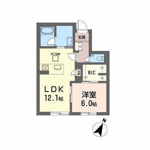 シャーメゾン絆Ⅳ A0104号室