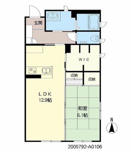 シャーメゾン水ヶ江　＊＊ A0106号室