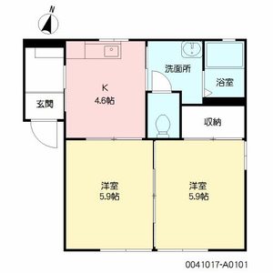 ポアソン日出　Ａ棟　＊ A0101号室