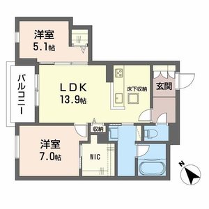 シャーメゾン日明 A0102号室