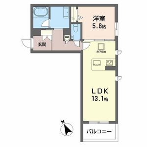 シャーメゾン下荒田 A0103号室