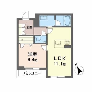 シャーメゾン下荒田 A0202号室