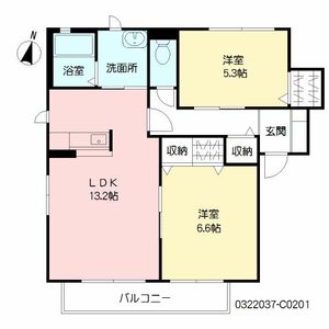 スクエアコート横尾　Ｃ棟 C0201号-16