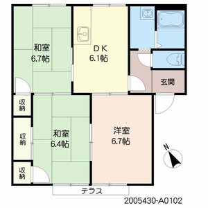 サンシャインハイツA A0102号-2