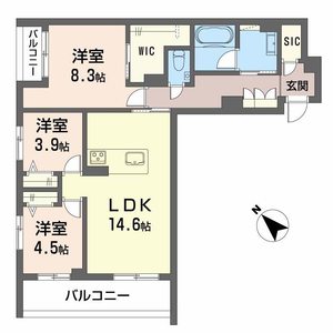 シャーメゾン　トレゾール A0201号室