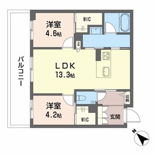 シャーメゾン　トレゾール A0203号室