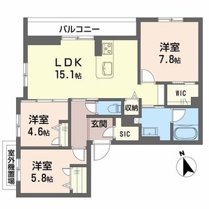 シャーメゾンステラート A0201号室