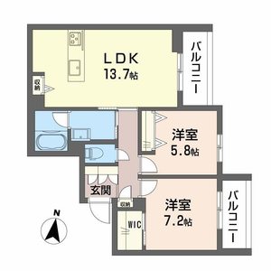 リヴィエーナ国府 A0202号室