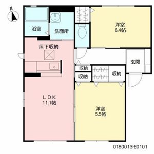 レシデンシア小森野　Ｅ棟 E0101号-16