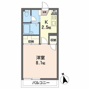 アジュールⅢ 00103号室