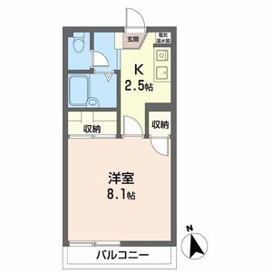 アジュールⅢ 00105号室