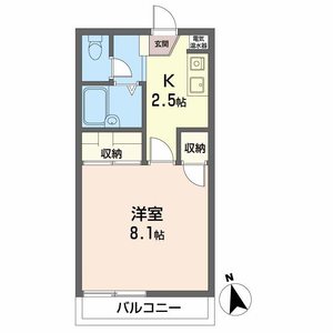 アジュールⅢ 00202号室