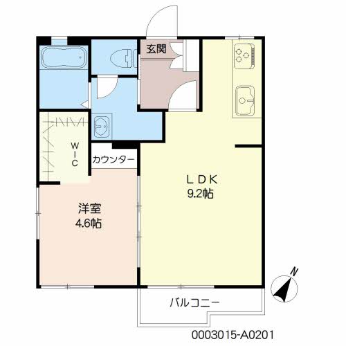 シティコーポＡＲＡＫＩ　＊＊A0201-2