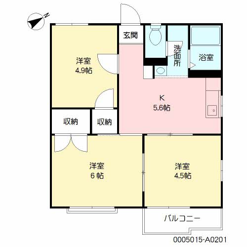 高田杜ハイツ　Ａ棟 A0201号-15