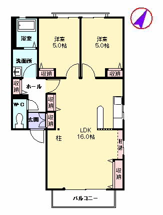 グリーンフィールド曽根　Ｂ棟　＊＊B0202-2