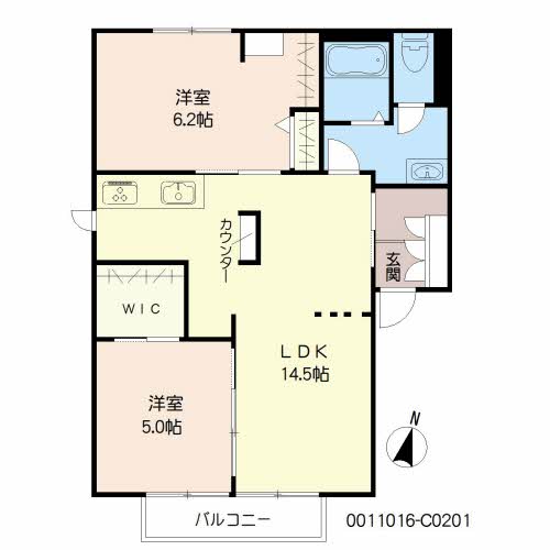 グランデージ・オヌキ　Ｃ棟　＊＊C0201-2