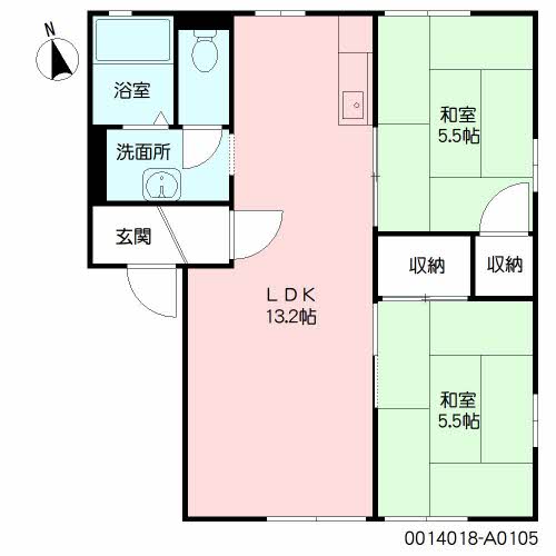 オオノニューコーポ　Ａ棟　＊＊A0105-2