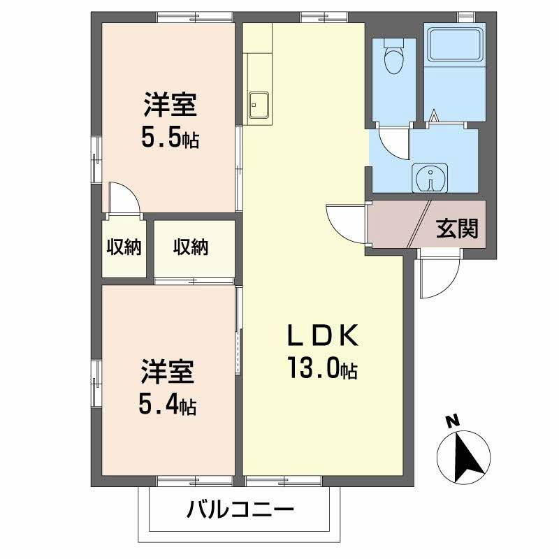 オオノニューコーポ A棟 ** A0201号-16