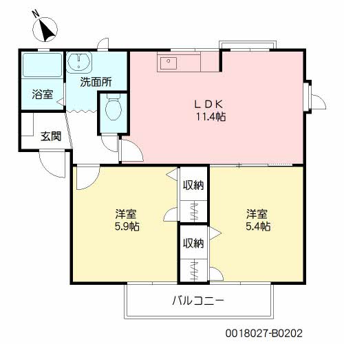 クレール新春日　Ｂ棟 B0202号-12