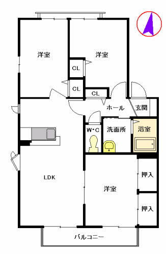 Ｋフラット　Ｃ棟　＊C0201-2