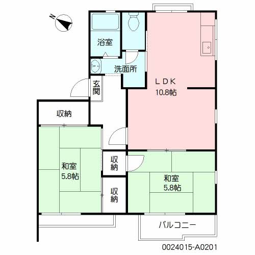 パークサイドハウス’88 A棟 * A0201号-16