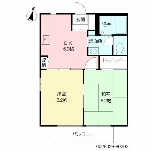 サンシャイン平野Ⅱ 弐番館 * B0202号-14